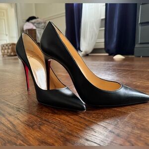 Christian LOUBOUTIN Kate 100mm Pumps black. Very good condition. Barely worn.